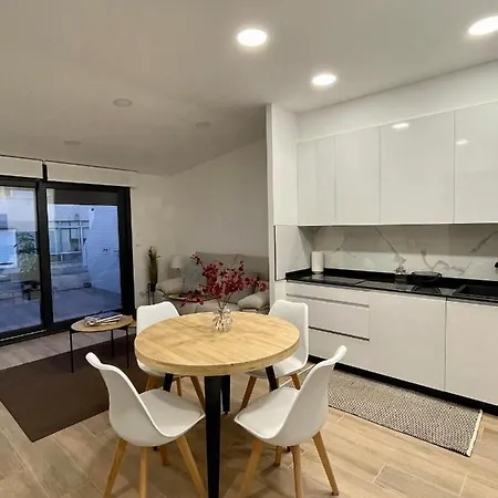 Apartmán Black Parking A Menos De 1 Min A Pie Vigo